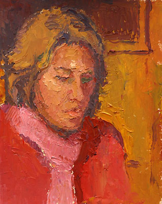   CAT# 2773  Kirsten  oil 10 x 8 inches Leif Nilsson winter 2006 ©