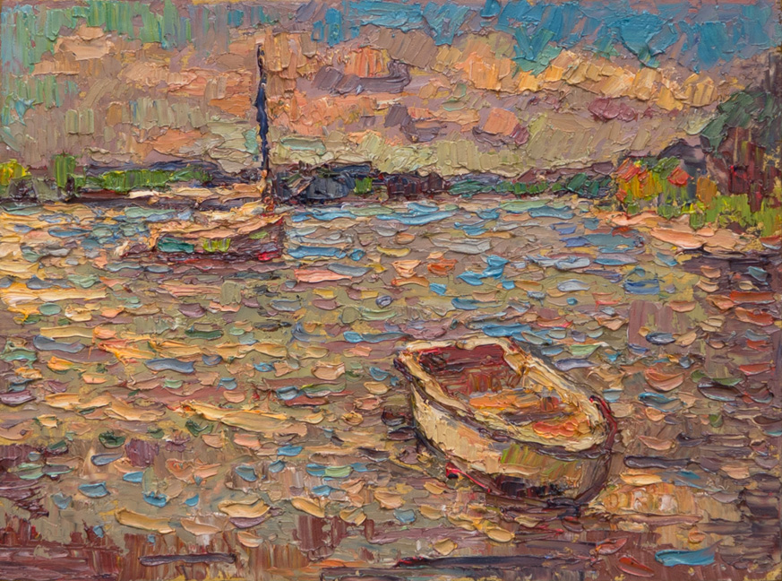 CAT# 3871  Seldens Cove  oil	9 x 12 inches Leif Nilsson spring 2024	© 