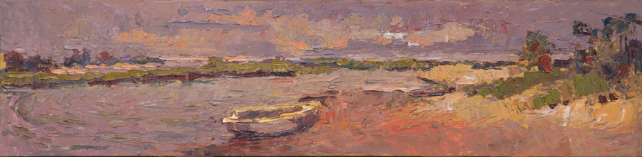 CAT# 3887 Griswold Point oil	6 x 24	inches Leif Nilsson summer 2024	© 