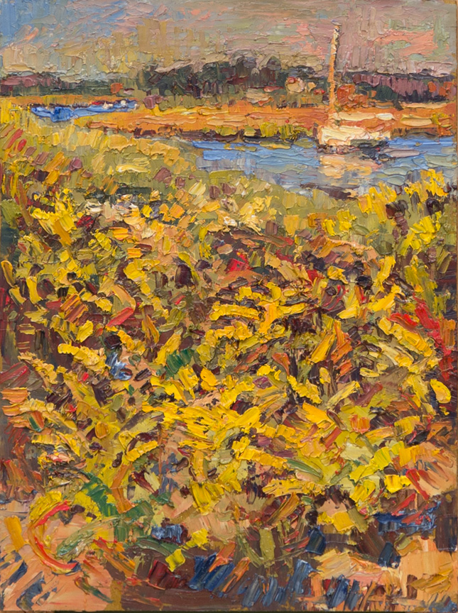 CAT# 3902 Griswold Point oil	12 x 9	inches Leif Nilsson summer 2024	©