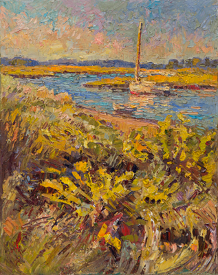 CAT# 3952 Griswold Point oil	20 x 16	inches Leif Nilsson summer 2025	©