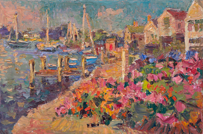  CAT# 3978 Stonington Harbour Rose Hips oil	12 x 18	inches Leif Nilsson summer 2026 © 